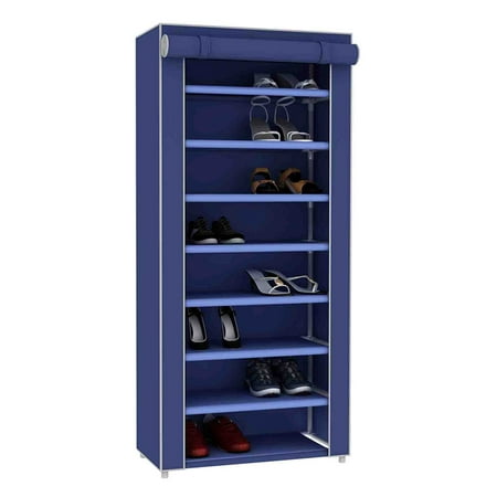 Multipurpose Portable Dust Free Wardrobe Storage Closet Rack For Multipurpose Portable Dust Free Wardrobe Storage Closet Rack For Shoes And Clothing 7 Tier Fits