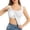 White, variant on Built In Bra Tank for Workout Top Dressy Casual Slim Fit Summer Ribbed Padded Camisole Womens Training Top Loose Top 4 Large Padded Shirt Business Casual Top Shirt 3x 4x Tops for Women
