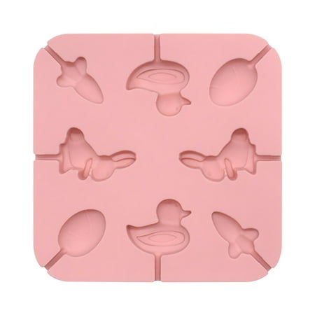 

AIMAOMI Eggs Lollipop Easter Carrot Silicone Eggs Rabbit Chocolate Cake Mould Kitchen Supplies H