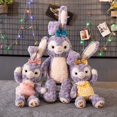 thumbnail image 3 of Figuritas de Stellalou de Disney de 35cm y 50cm, llavero colgante de juguete de felpa, muñeco de conejo vestido, regalo de conejo lindo, imprescindible para niñas y niños, 3 of 4