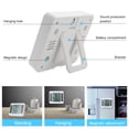 thumbnail image 3 of Meter Indoor Outdoor Temperature Meter with Wireless Sensor Digital Temperature Monitor Meter  & Min Record Large LCD Display for Home Bedroom Office 1 Sensor, 3 of 7