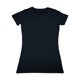 thumbnail image 1 of Nakedshirt - Camiseta de manga corta entallada de algodón orgánica modelo Ruth para mujer (Negro), 1 of 1