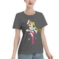 thumbnail image 2 of Women's Basic Short Sleeve T-Shirt Sailor Moon Moon Hare, 2 of 6