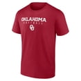 thumbnail image 2 of Men's Crimson Oklahoma Sooners Wordmark Sport Softball T-Shirt, 2 of 3