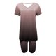 thumbnail image 3 of Blusas para las Mujeres Casual, Cuello en V de Manga Corta Impresa Superior Y Suelto Pantalones Cortos, Conjuntos de Moda de Verano, 3 of 4