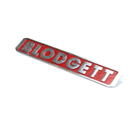 Blodgett 16470 Nameplate, 10 Blodgett