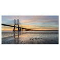 thumbnail image 2 of Vasco de Gama Bridge Lisbon - Seascape Canvas Art Print, 2 of 3