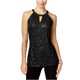thumbnail image 2 of Blusa de lentejuelas I-N-C Mujer Negro Extragrande, 2 of 2