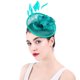thumbnail image 2 of Diadema de Pelo Horquilla Sombrero de s FloresFascinator Accesorios de Cabello para Mujer Chica Azul Macarena Accesorio para el cabello de las mujeres, 2 of 8