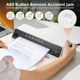 thumbnail image 6 of 9 inches Max Width Thermal Laminator with 20 A4 Pouches, Quick Warm-Up, Never Jam, Desktop Laminator for Home Office School Use, 6 of 6