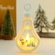 thumbnail image 1 of Xihbxyly Luces de Viento Retro, Adornos Colgantes para Árbol de Navidad, Lámpara Portátil Exquisita, Decoración para La Mesa Del Comedor, Alegría Festiva, Perfectas para Interiores y Exteriores, Tama, 1 of 3