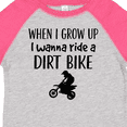 thumbnail image 4 of Inktastic Motocross Dirt Biking Future Dirt Biker Boys or Girls Toddler T-Shirt, 4 of 5
