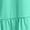 Mint Green, variant on Fengqque Women's Summer Maxi Dress Short Sleeve Crewneck Flowy Swing Tiered Long Beach Dresses with Pockets Wine 10(XL)