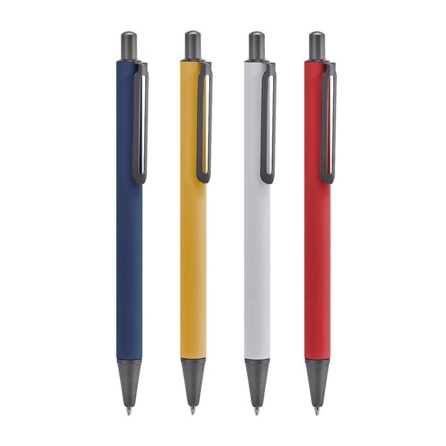 Paquete 500 piezas Bolígrafo/Pluma Paloa metalico blanco 1 x 13.7