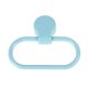 thumbnail image 1 of No Drill Self-Adhesive Towel Ring Holder, Wall-Mounted Bathroom/Kitchen Towel Rack with ABS Construction, 1 of 3
