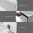 thumbnail image 7 of Costway 5000 BTU (8000 BTU ASHRAE) Portable Air Conditioner 3-in-1 Air Cooler with Remote Control, 7 of 7