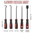 thumbnail image 2 of Unique Bargains 10 Pieces Precision Hooks Pick Up Set Gasket Scraper Magnetic Telescoping Tool Kit, 2 of 7