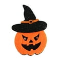 thumbnail image 2 of SSBSM Brooch Halloween Light-up Pumpkin Ghost Brooch Spooky Flashing Decoration for Festive Atmosphere Party Props, 2 of 8