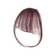 thumbnail image 5 of Flequillo de aire falso Yinane con clip en postizos Marron oscuro, 5 of 8