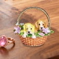 thumbnail image 7 of FVDPWYE Enamel Hinged Jewelry Box Collection Trinket Box Jewelry Organizer Keepsake Gift gold, 7 of 7