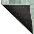 thumbnail image 5 of Addison Rugs Mayfield Premium Machine Washable Transitional Stripes Seafoam Rectangle Rug, 5' X 7'6" Machine Washable Transitional Stripes Seafoam Oversized Sherpa Throw Blanket, 5 of 7