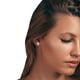 thumbnail image 3 of Pendientes de botón para mujer, pendientes de botón, pendientes de botón para mujer, pendientes de mujer, pendientes de Navidad, pendientes de tendencias de moda, pendientes de mujer, 3 of 3