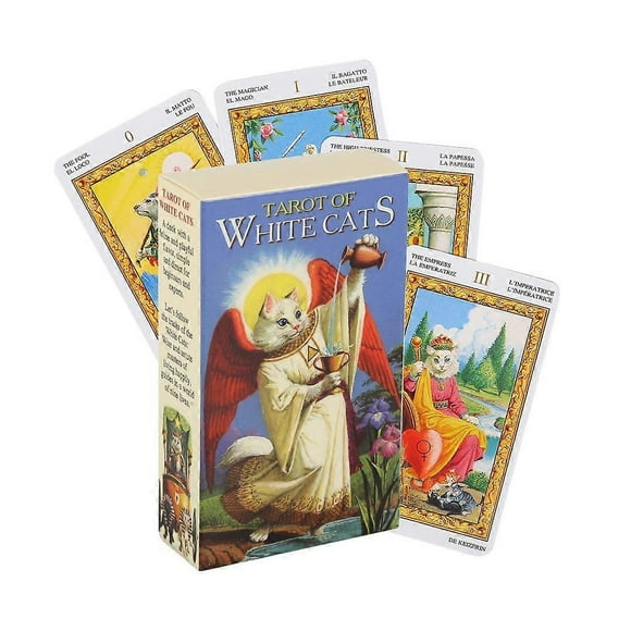 Tarot Cards - tarot of white cats - Authentic Classic Reading