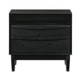thumbnail image 5 of Artemio Queen 3 Piece Wood Bedroom Set in Black Finish, 5 of 6
