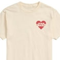 thumbnail image 3 of Star Wars - Valentine Heart Logo - Men's Short Sleeve Graphic T-Shirt, 3 of 5