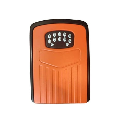 Key Safe Box Outdoor Waterproof Smart Key Storage Secret Box with Code Tuya APP Unlocking Wall Mounted Anti Theft Key Safe Box Organizer Easy to Use