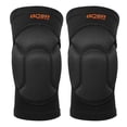 thumbnail image 1 of Thick Sponge Knee Support Protector Sport Pads Sleeve Crashproof for Goalkeep Dancing (S，Black), 1 of 12