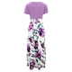 thumbnail image 5 of ICHUANYI Clearance Women's Tie-Dye Colorful Long Floral Print Dresses Beach Casual Maxi Sundress(Purple, L) ICHUANYI WER2023081000278, 5 of 5