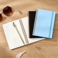 thumbnail image 5 of Small Spiral Notebook,Lined Notebooks for Note Taking,Spiral Journal Notebook,Work Notebook Small Notebooks with Elastic Strap,60 Sheets/120 Pages,Small Pocket Spiral Notebook for Office,Green, 5 of 9