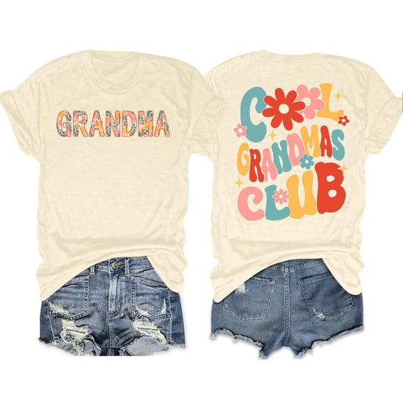 Womens Casual Summer T Shirts Letter Print Fashion Spring Tops Short Sleeve Crew Neck Basic Tees