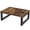 Rustic Brown, variant on Wooden Step Stools , Solid Wooden Bedside Step Stool Adults Hold Up to 350 lb, One Step Foot Stool for Kitchen, Bedroom, Living Room, Bathroom