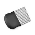 thumbnail image 5 of Stainless Steel Wave Potato Slicer Vegetable Fruit Wavy Chopper Home Kitchen Crinkle Chopping Tool, 5 of 5