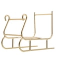 thumbnail image 1 of Luxshiny Soporte Para Vela De Pilar Estilo Trineo Dorado Ideal Para Y Ambiente Romántico, 1 of 8