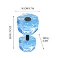 thumbnail image 2 of HongHeng Clearance Under $2.00 Water Octagonal Camouflage Dumbbell Swimming Buoyancy Adult Water Yoga Fitness Rehabilitation Equipment, 2 of 4