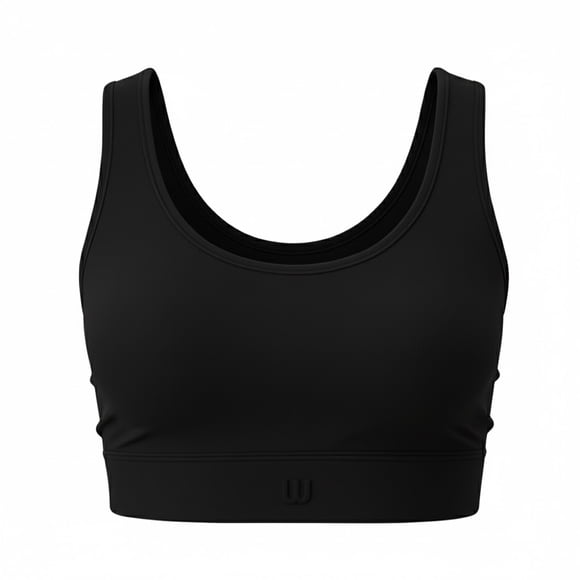 Top Deportivo Wilson para Mujer Peach Color Negro Talla G