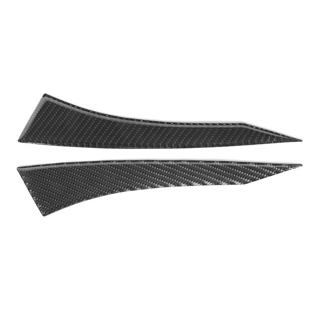 Oubit Rear View Mirror Strip,Carbon Fiber Rearview Mirror Mirror Anti Scratch Strip Car Decorative Sticker Maximized Efficiency