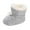 Grey, variant on Krdevn Baby Shoes Warm Short Boots Shoes Printing Non Breathable Boots,Toddler Girl Shoes,Boys Shoes,Size:12-18 Months