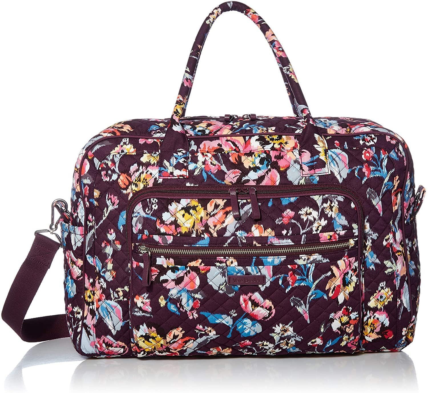 Vera Bradley Vera Bradley Signature Cotton Weekender Travel Bag