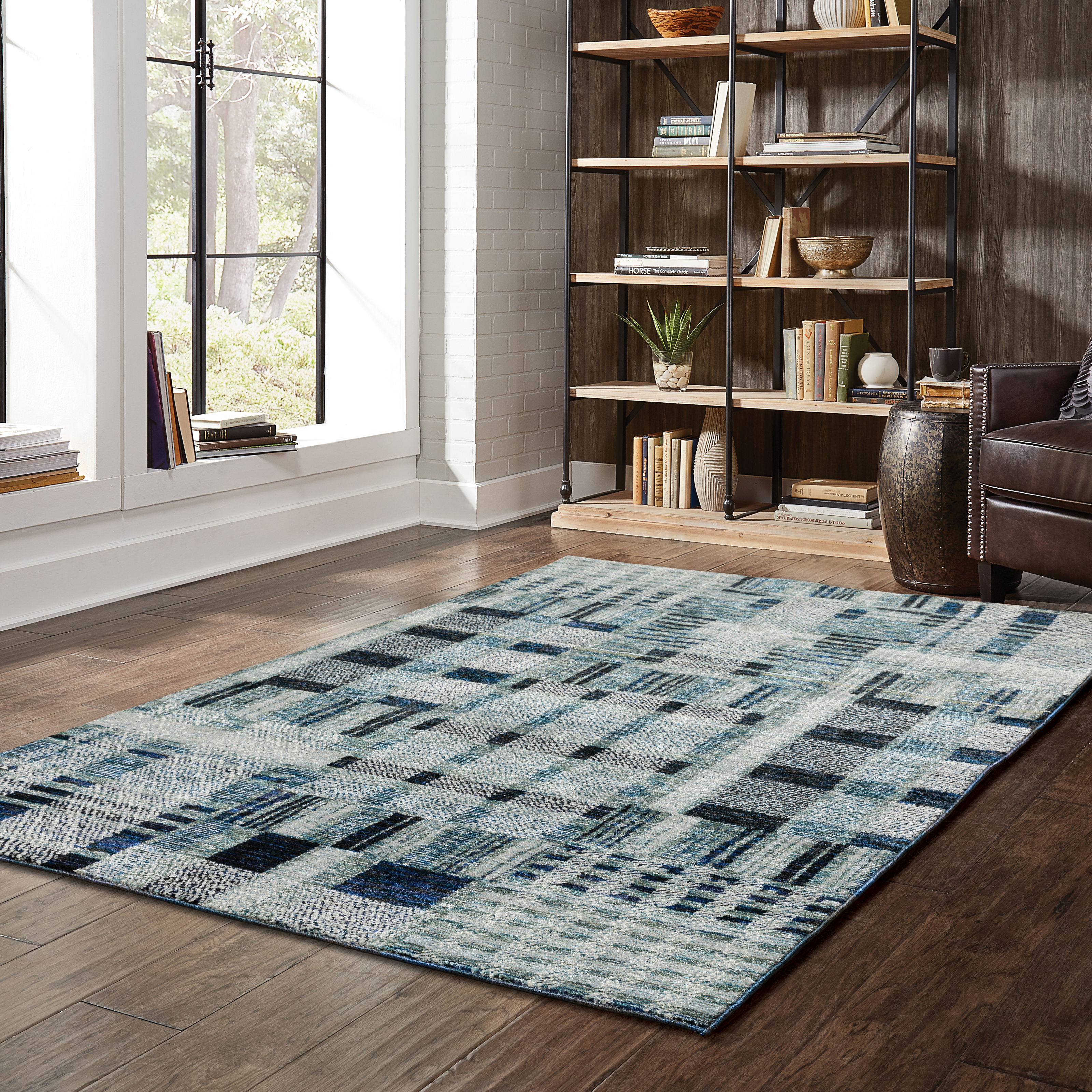 Avalon Home Alton Geometric Woven Area Rug, 10.01' x 13.12'