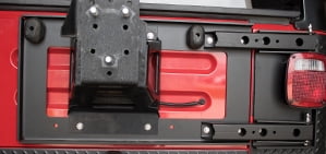 MOR/ryde Tailgate Reinforcement Kit For Trucks - Fits Oversized Spare Tires, Reduces Damage | Jeep & Off-Road Upgrade - View #6