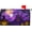 Halloween Scary Night, variant on Halloween Scary Night Pumpkin Lanterns Mailbox Covers Magnetic Standard Size 18"" X 21"",Ghost Bat Castle Boo Purple Mailbox Wraps Post Letter Box Cover for Holiday Garden Yard Decor