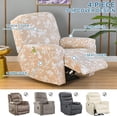 thumbnail image 4 of Recliner Slipcovers -Pieces Lazyboy Recliner Covers Recliner Couch Covers Recliner Chair Cover Non Slip Reclining Slipcovers with Storage Pockets Furniture Protector for Living Room, 4 of 7