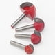 thumbnail image 4 of 6mm Shank Ball Nose End Mill Wood Router Bit Set Round Cove CNC Milling Cutter Radius Core Solid Carbide Woodworking, 4 of 5