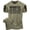 T-Shirt Military Green Branded, variant on Gymish Winners Fail Workout T-Shirt for Men – Motivational Gym Shirt, Funny Fitness Tee, Heather Grey, Small