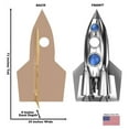 thumbnail image 2 of Rocket Cardboard Stand-Up, 6ft, 2 of 2