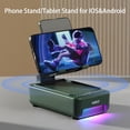 thumbnail image 4 of ASEAT Regalos para hombres él, soporte para teléfono celular con altavoz Bluetooth y luz LED que cambia de color, regalos únicos para mujeres, papá, su marido, regalos de cumpleaños para hombres, 4 of 5